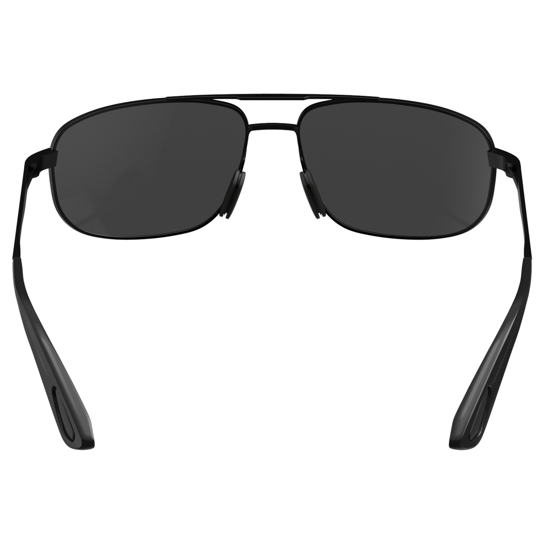 Sunglasses Talyon S142BKGYSL Matte Black Gray Silver #color_matte-black-gray-silver